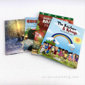 Impresión de libros para niños de diseño personalizado para klids OEM personalizado